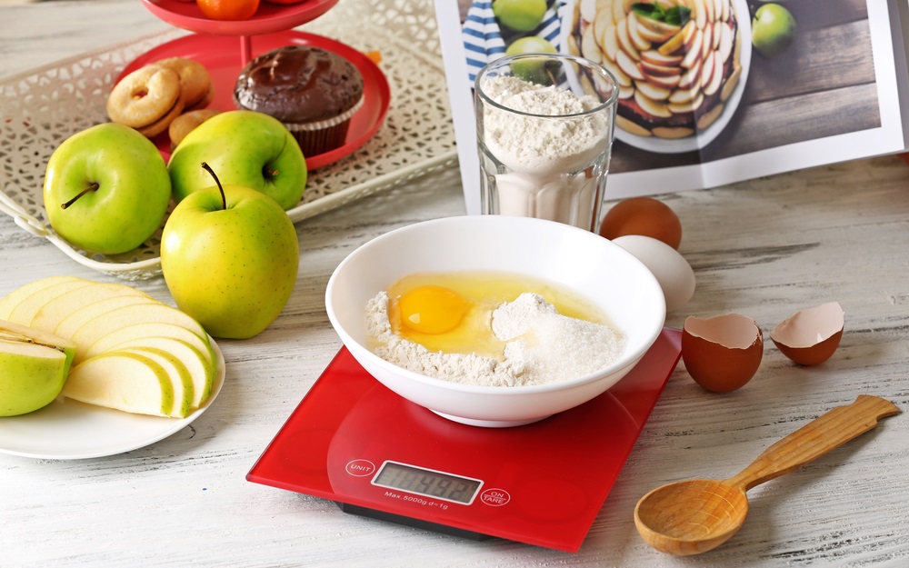 Balance de Cuisine Digitale en Acier Inoxydable - 5/10kg, Pèse Aliments  Précis